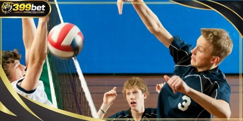 A panoramic view capturing the precise alignment of professional athletes